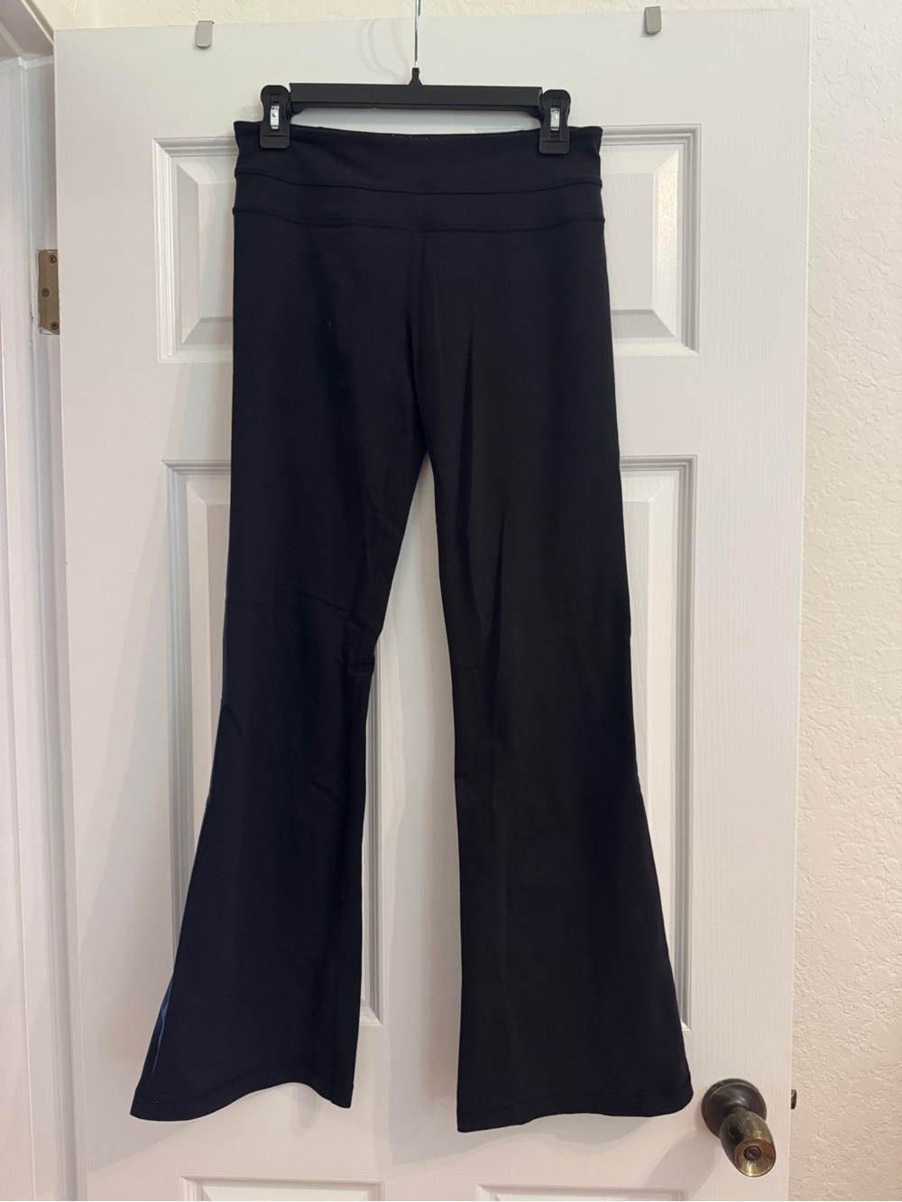 Lululemon Black Flared Yoga Pants